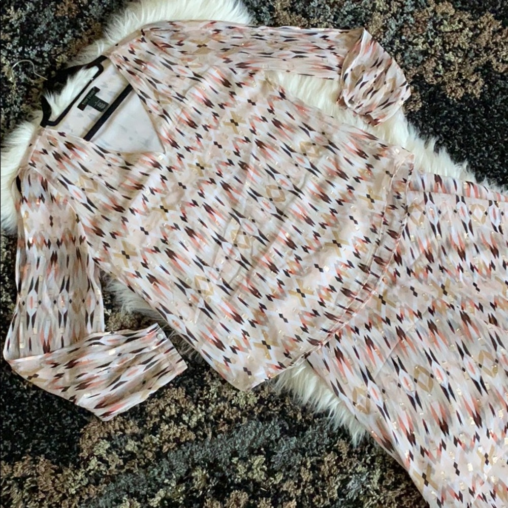 White House Black Market 2 Piece Skirt Set